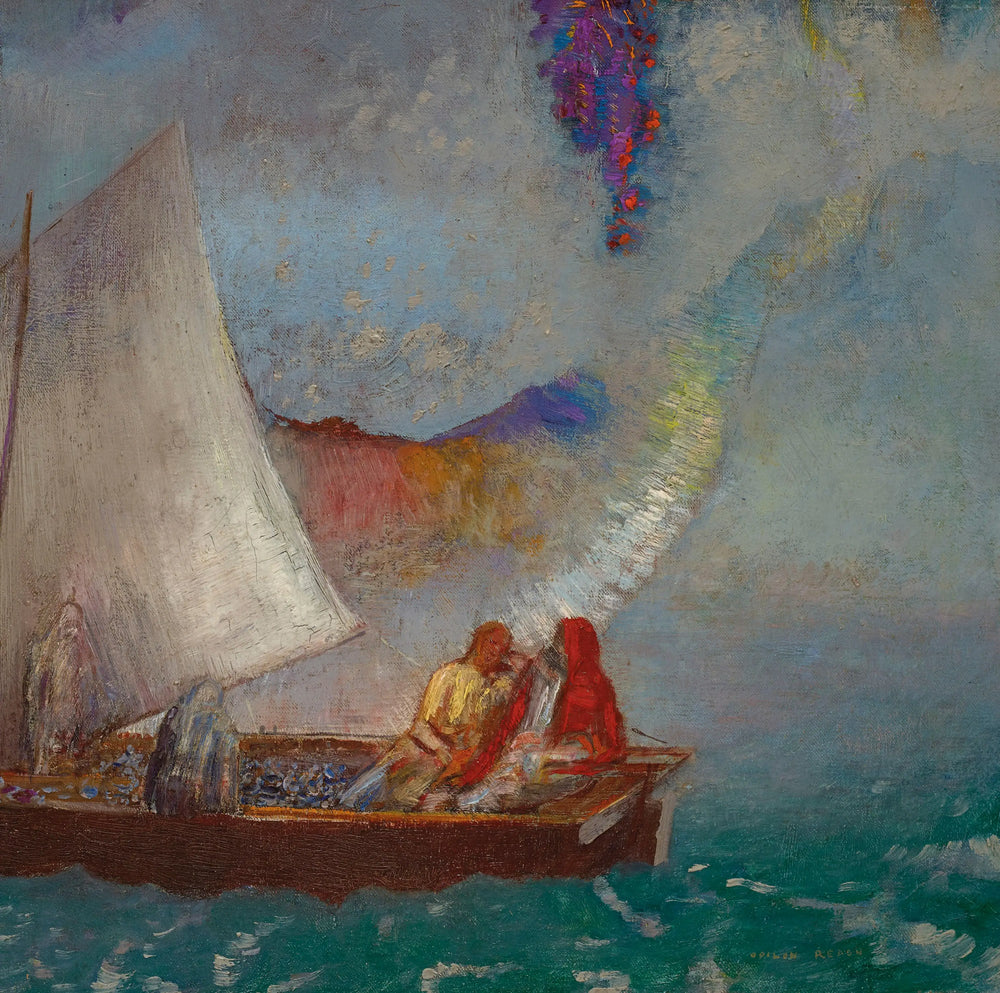 La Voile grise - Odilon Redon - Alpha Reproduction
