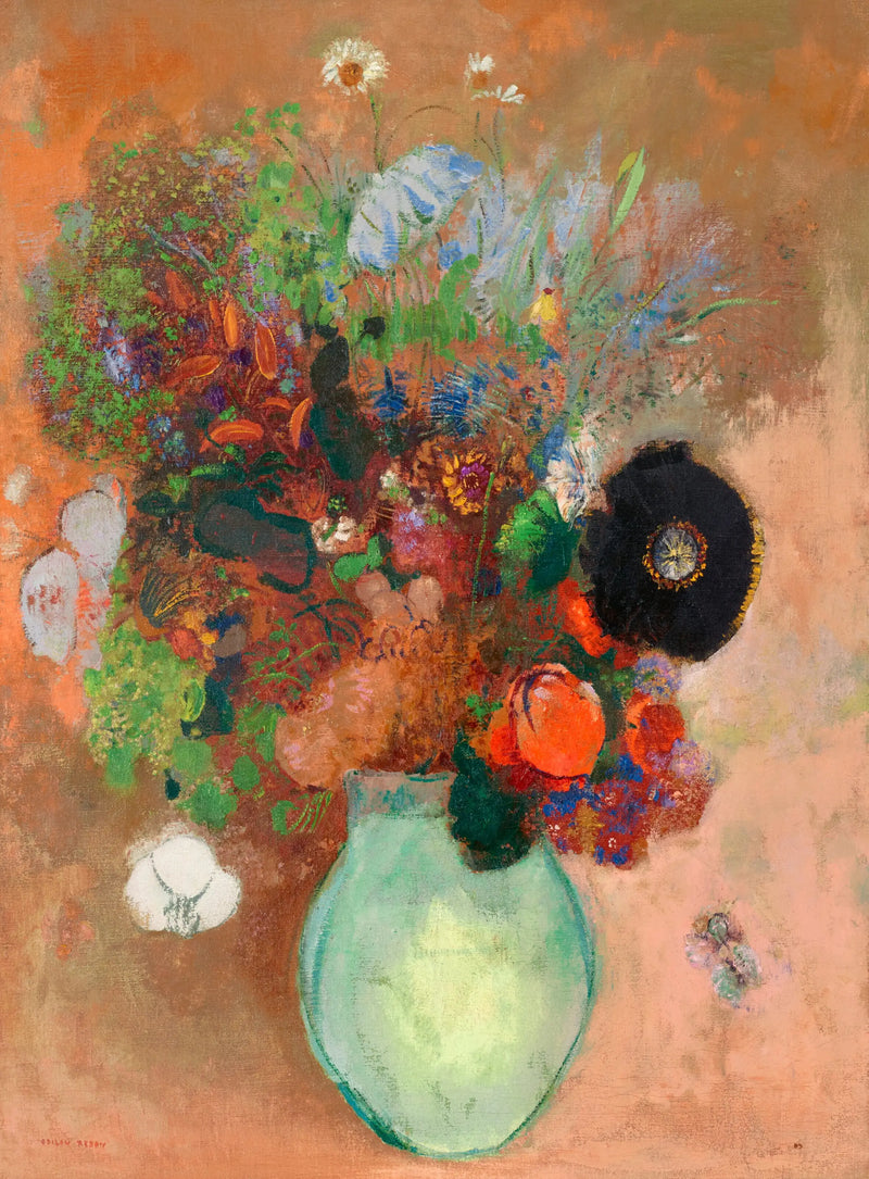 The Black Poppy - Odilon Redon