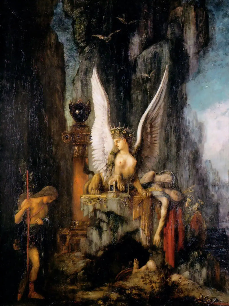 Oedipus the Wanderer - Gustave Moreau
