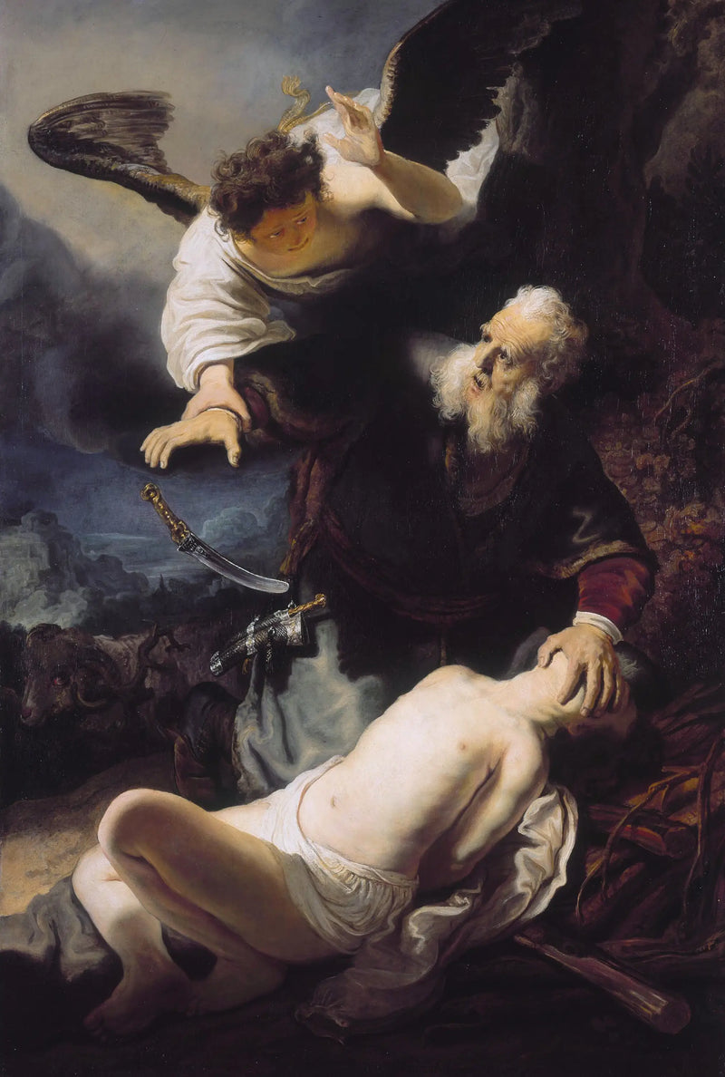 The Sacrifice of Isaac - Rembrandt
