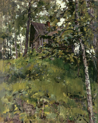 Former bathhouse in Domotkanovo - Valentin Serov