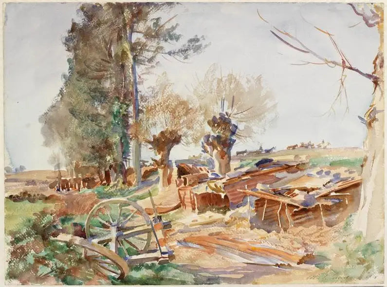 Ancient Bivouacs - John Singer Sargent