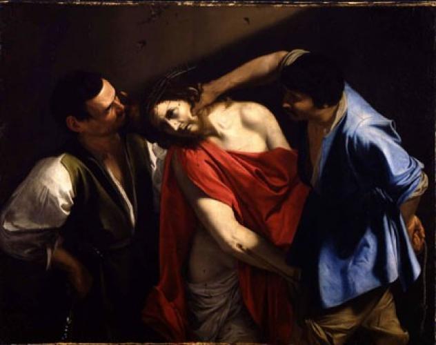 Mocking Christ - Orazio Gentileschi