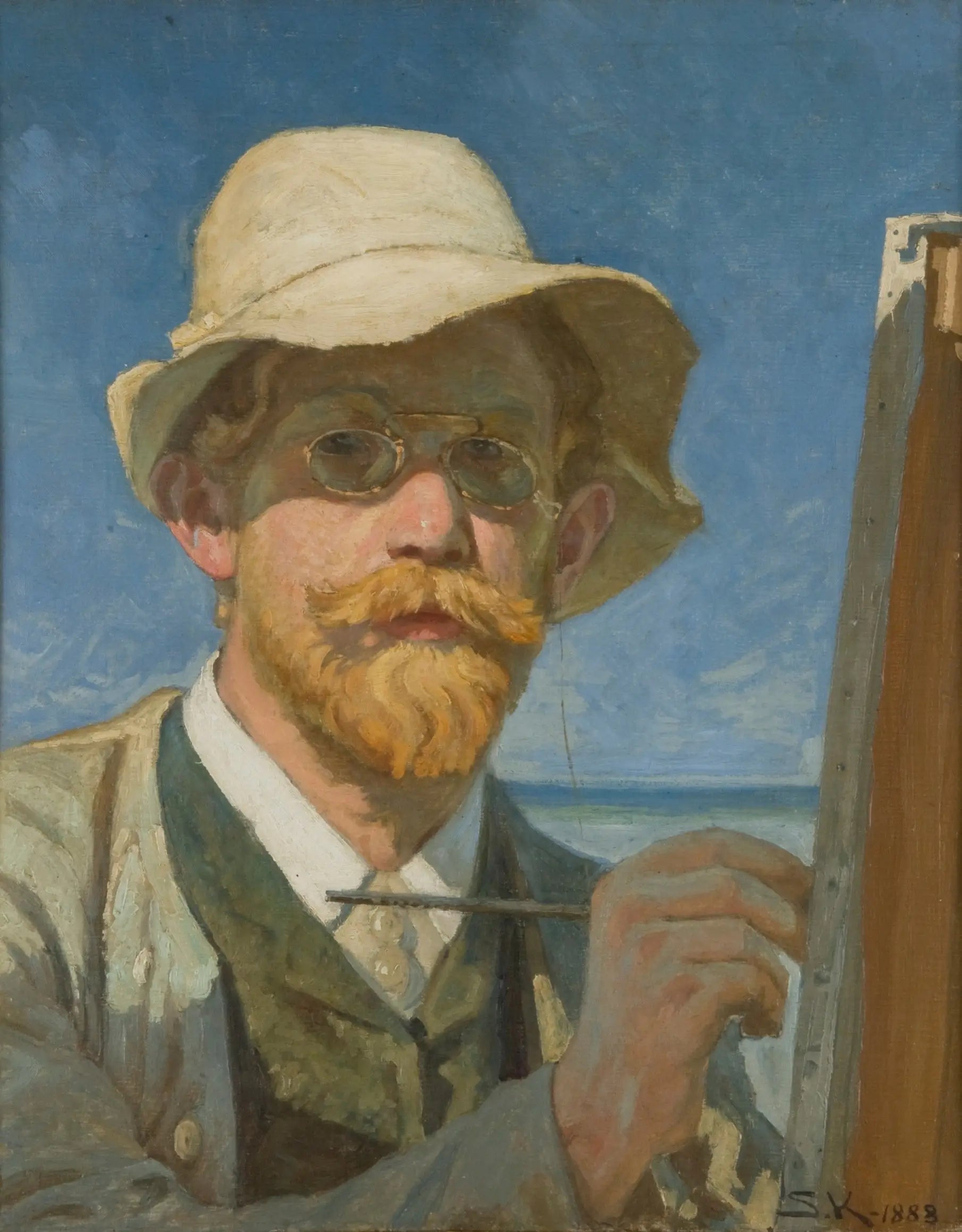 Autoportrait - Peder Severin Krøyer - Alpha Reproduction