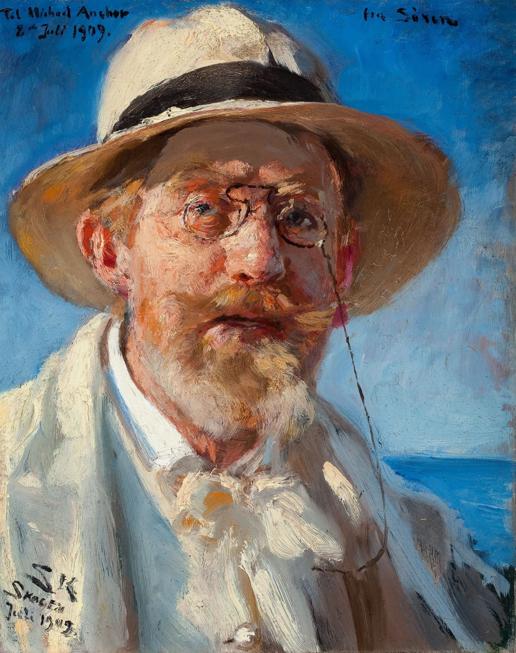 Autoportrait - Peder Severin Krøyer - Alpha Reproduction