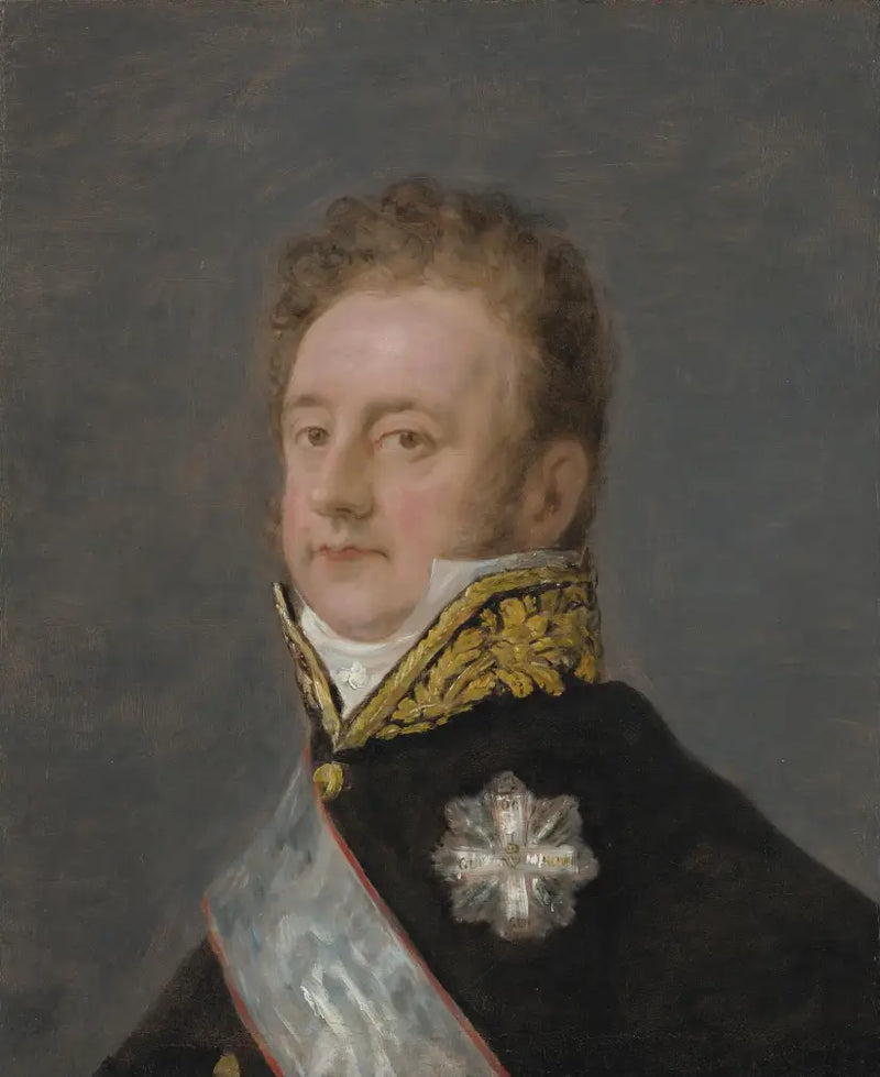 Portrait of Prince Aloys Wenzel von Kaunitz-Rietberg - Francisco de Goya