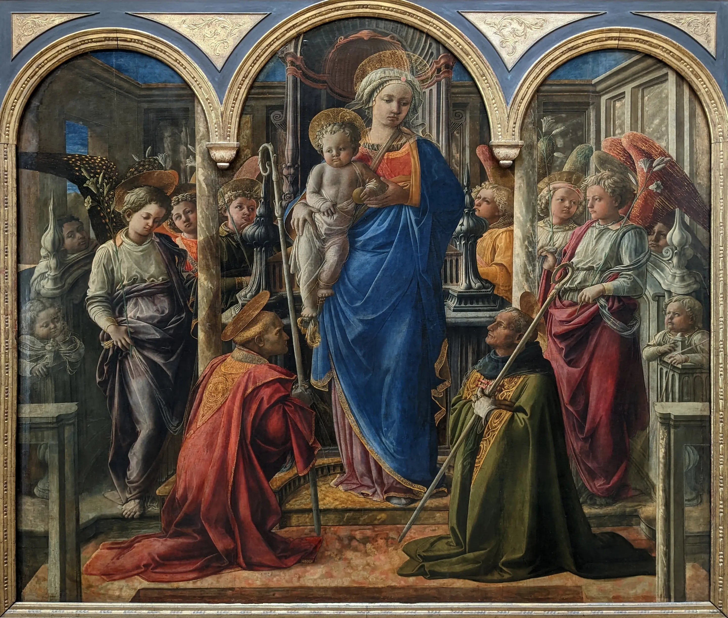 Retable Barbadori - Fra Filippo Lippi - Alpha Reproduction