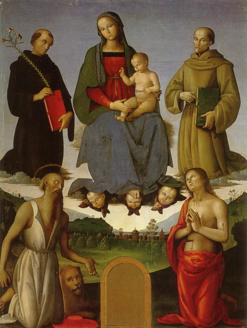 Retable Tezi - Pietro Perugino