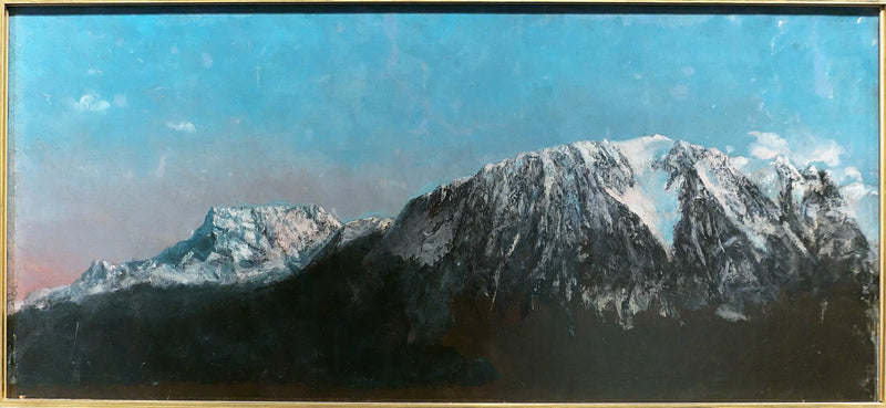 Panorama of the Alps - Gustave Courbet
