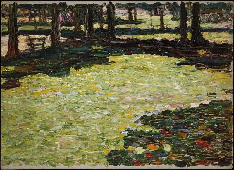 Park of Saint-Cloud - Vassily Kandinsky