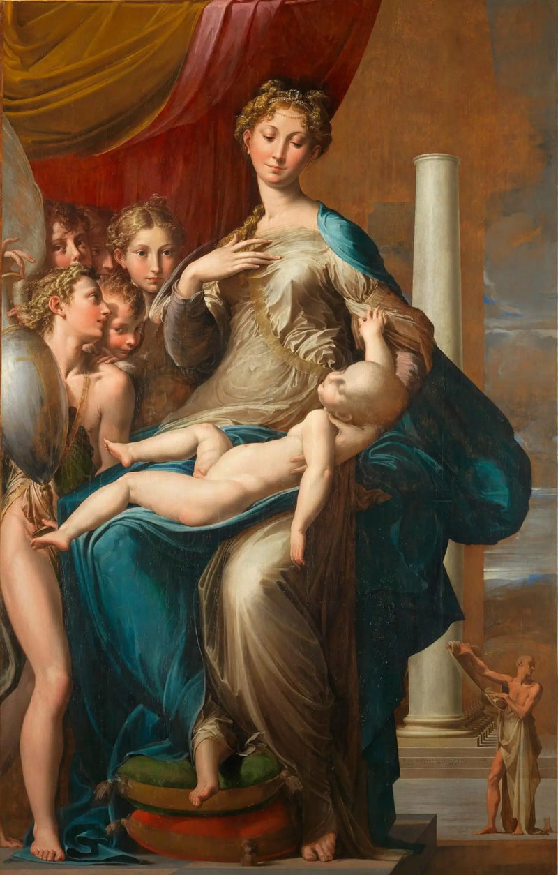 The Virgin with the Long Neck - Parmigianino