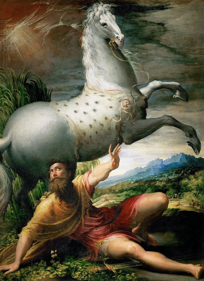 The Conversion of Saint Paul - Parmigianino
