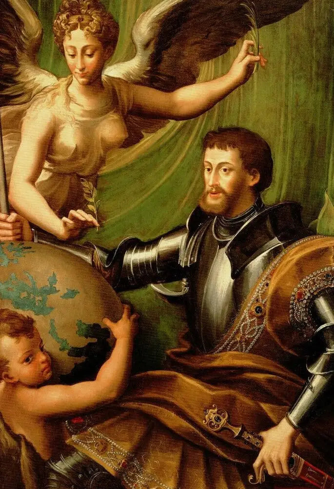 Portrait of Charles V - Parmigianino