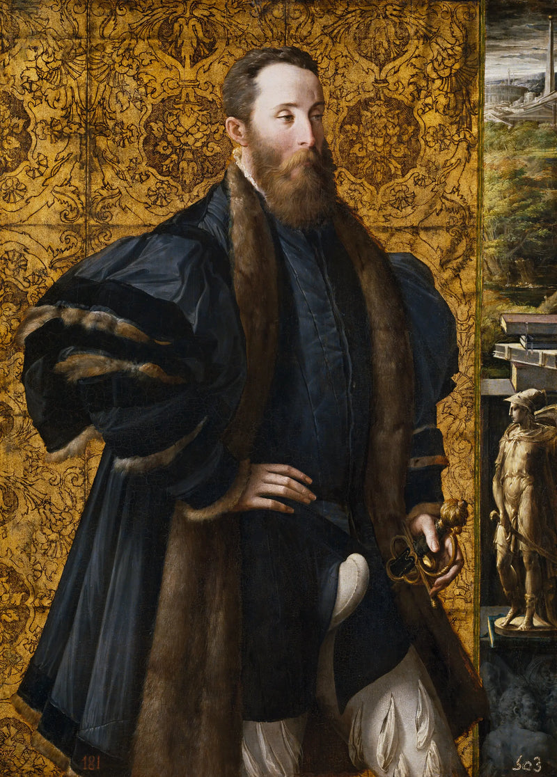 Portrait of Pier Maria Rossi de San Secondo - Parmigianino