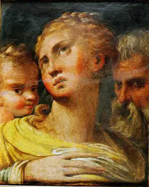 Three Heads - Parmigianino