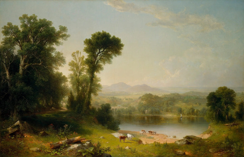 Pastoral Landscape - Asher Brown Durand