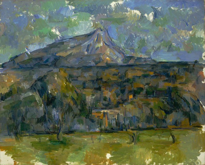 The Mont Sainte-Victoire seen from Les Lauves - Paul Cézanne