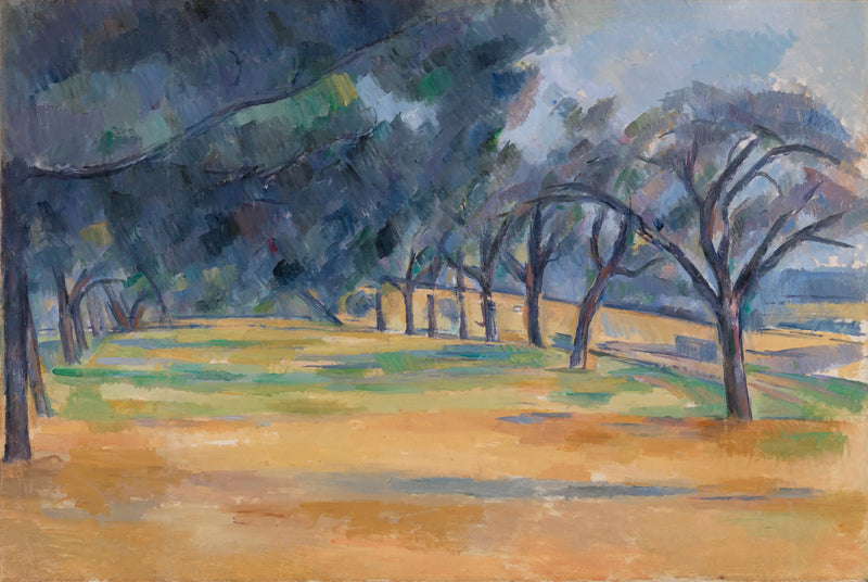 The Avenue of Marines - Paul Cézanne