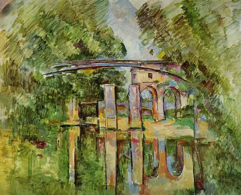 The Burnt Mill at Maisons-Alfort - Paul Cézanne
