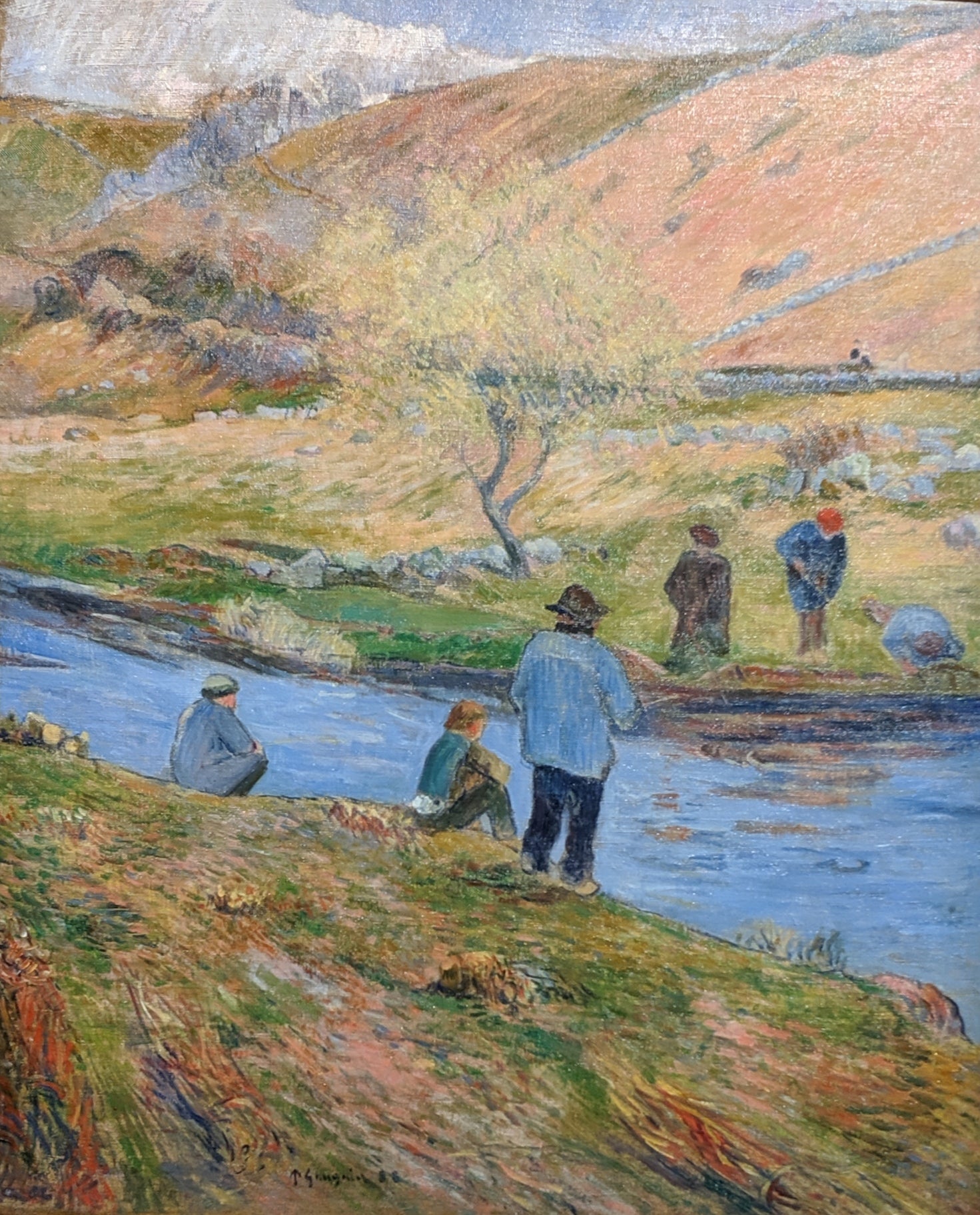 Breton Fishermen - Paul Gauguin