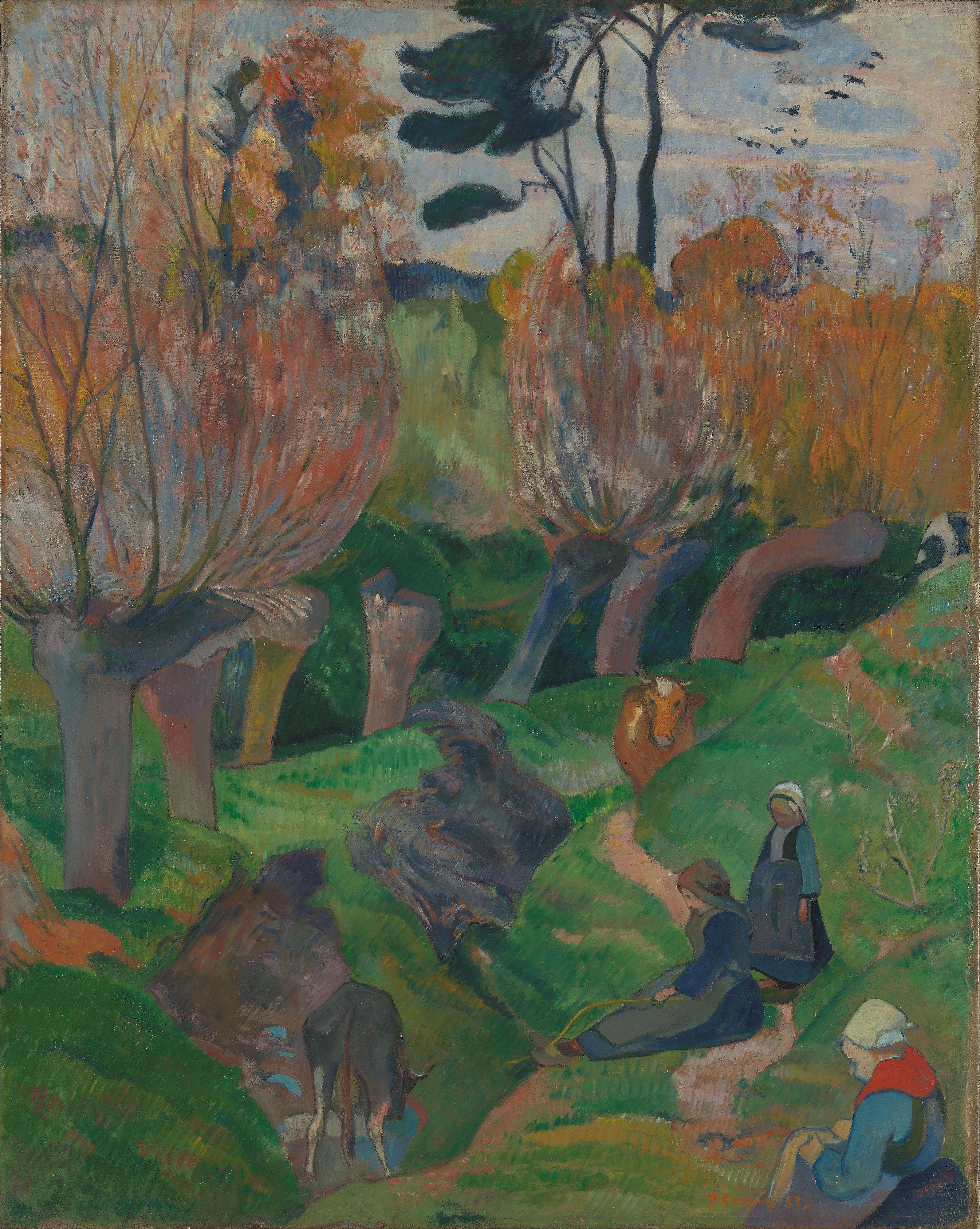 The Willows - Paul Gauguin