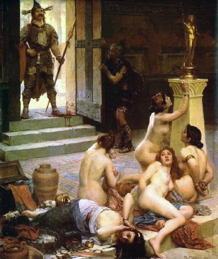 Le Brenn and his share of the loot - Paul Jamin