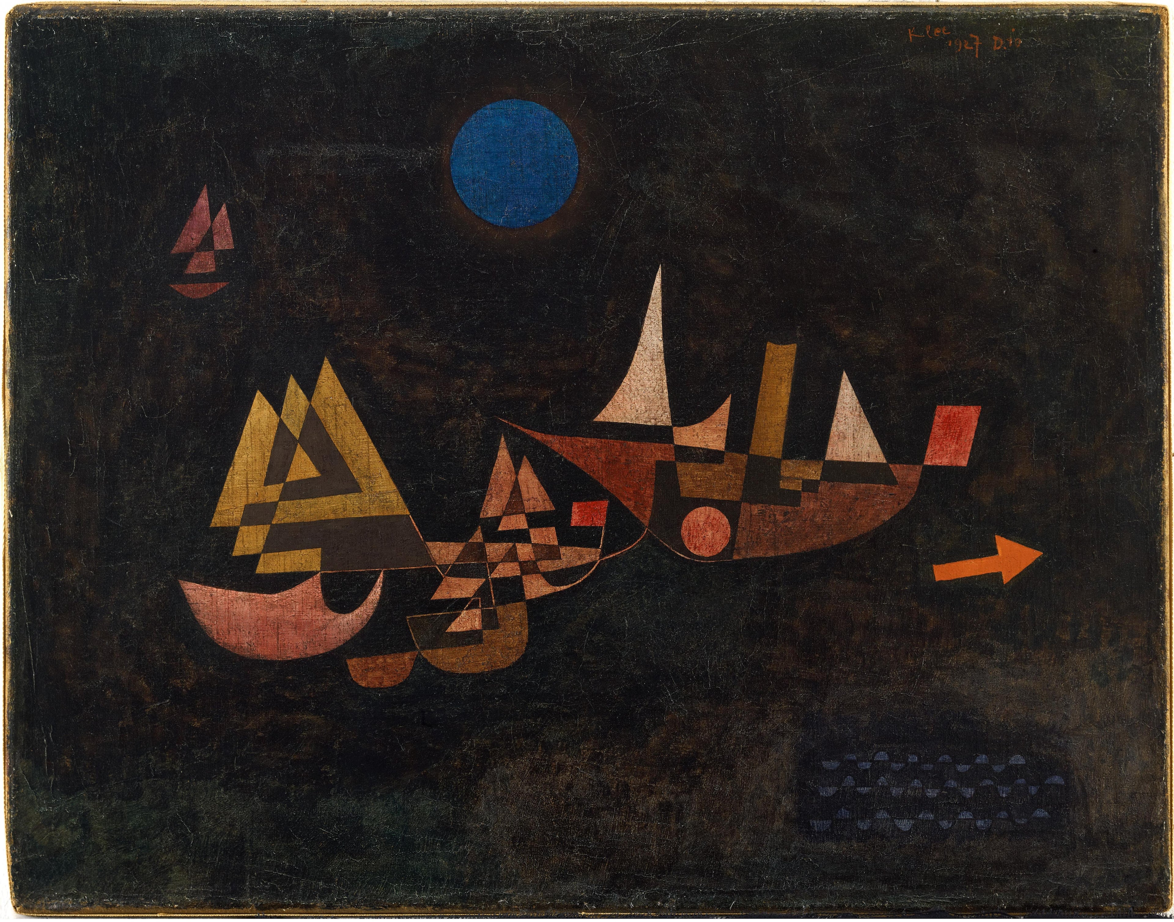 Departure of the Boats - Paul Klee