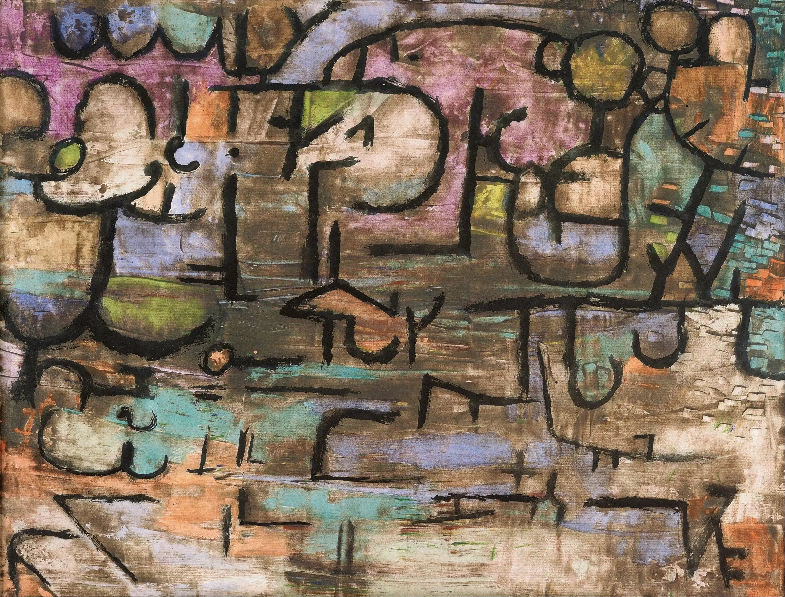 Après la surchauffe - Paul Klee - Alpha Reproduction