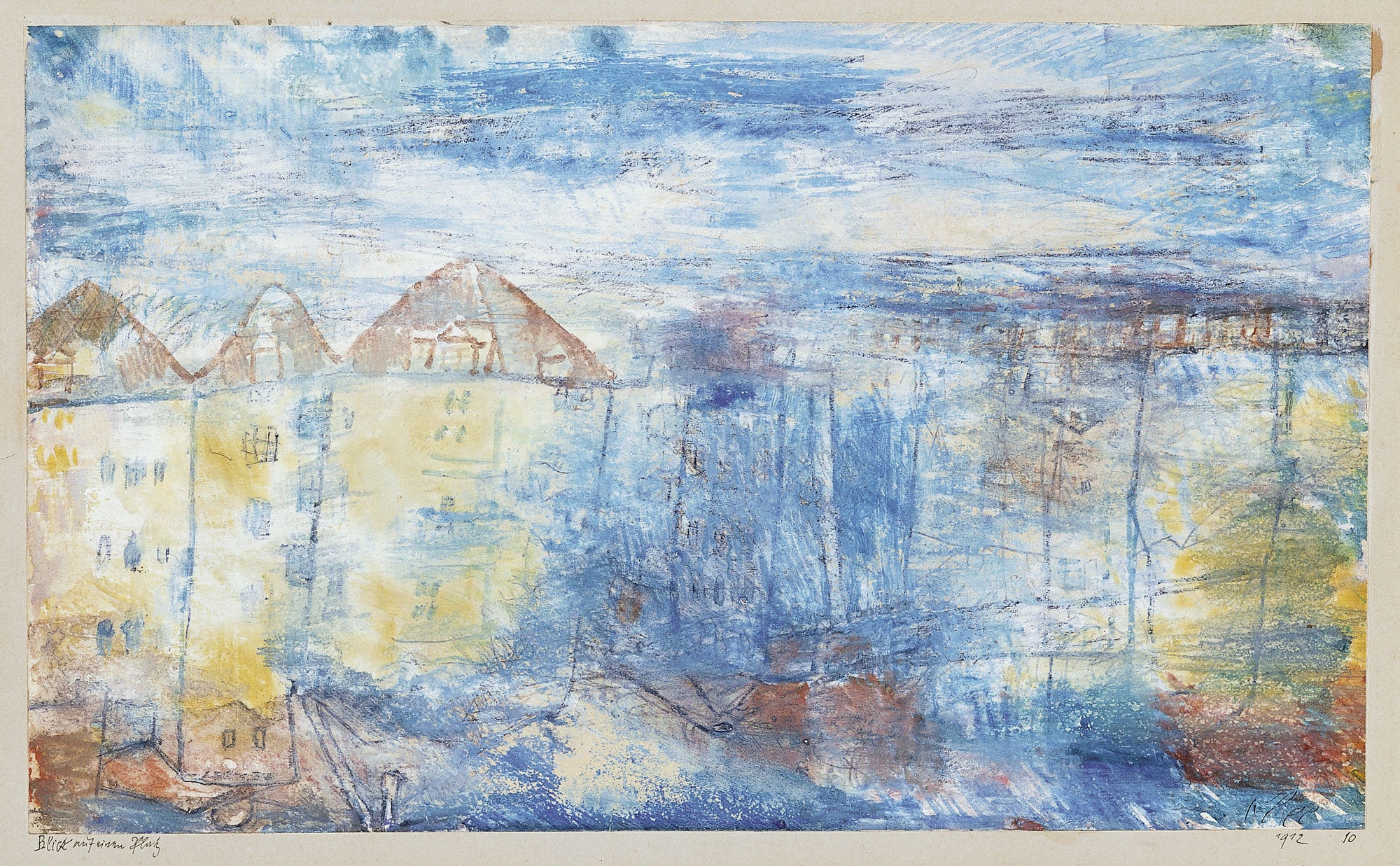 View of a Square - Paul Klee