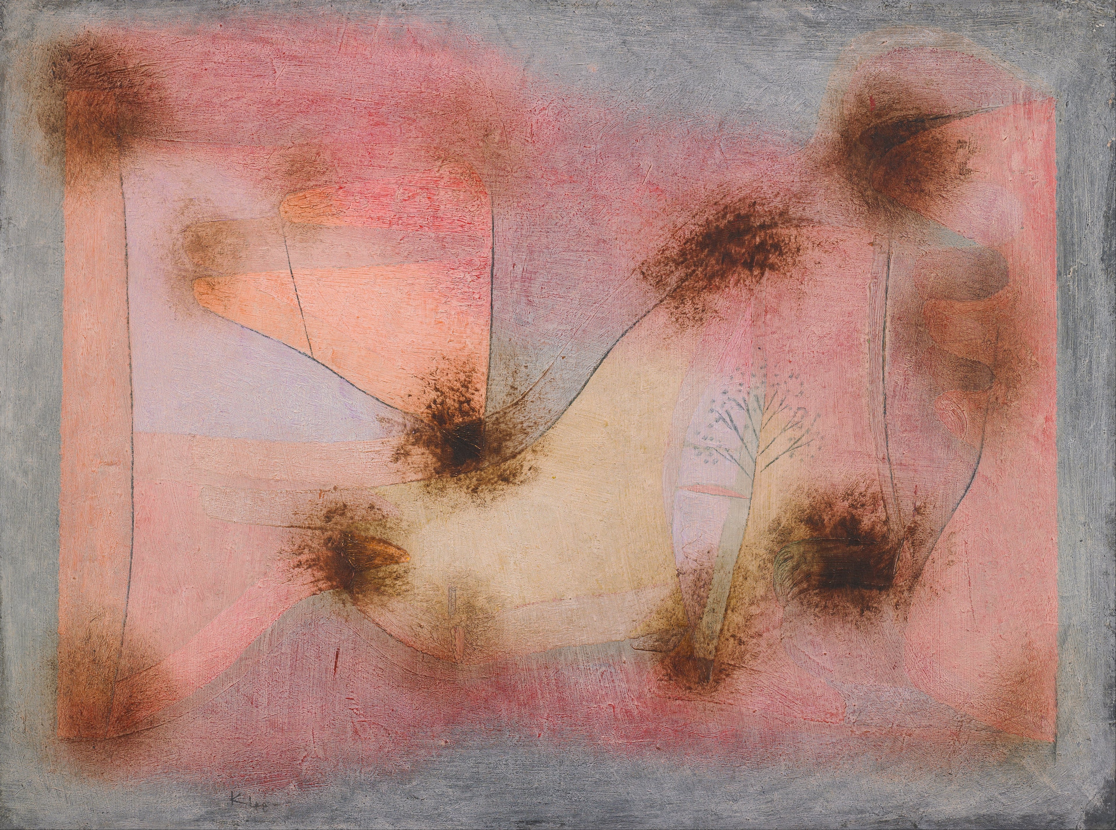 Rustic Plants - Paul Klee