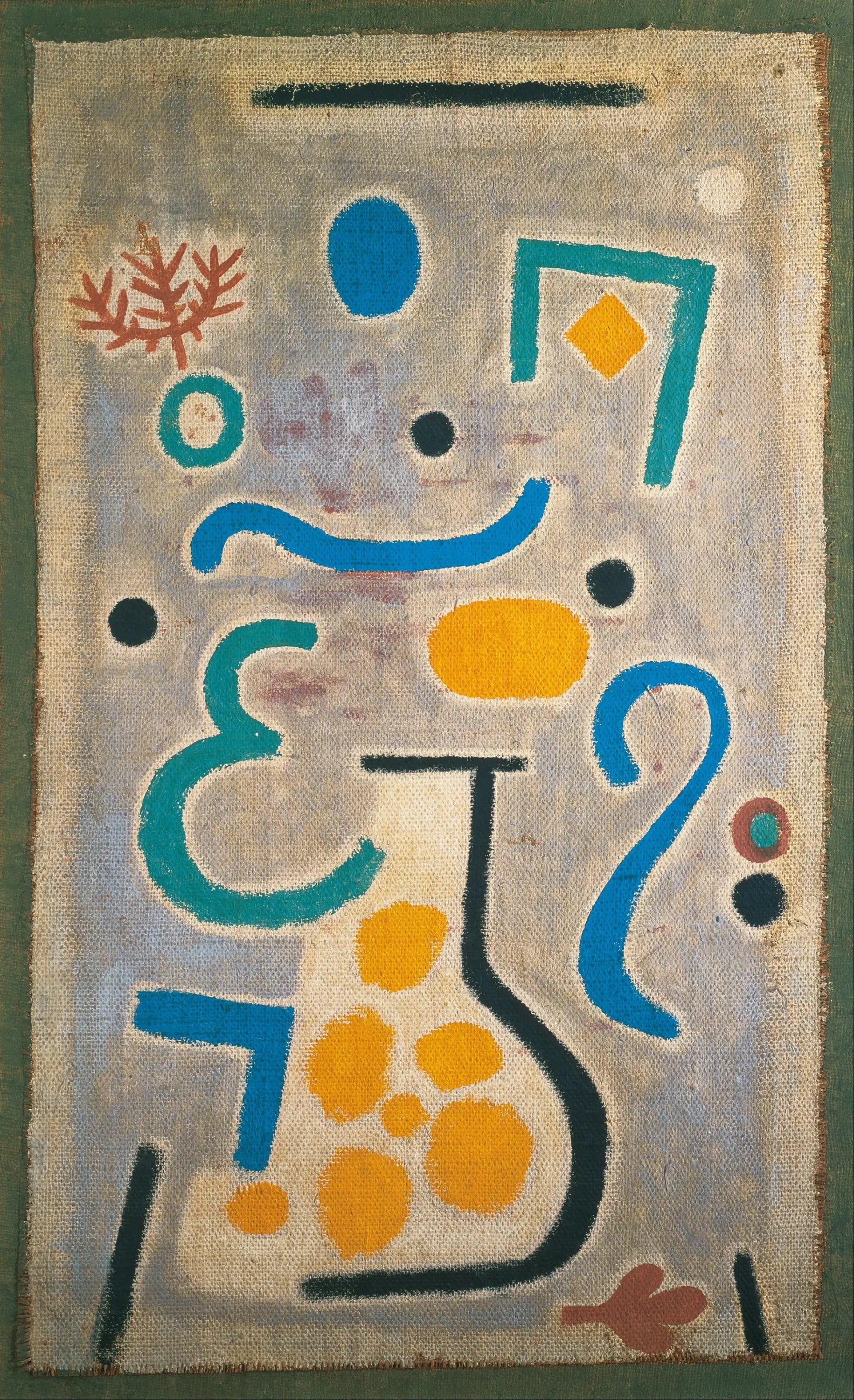 Le vase - Paul Klee - Alpha Reproduction
