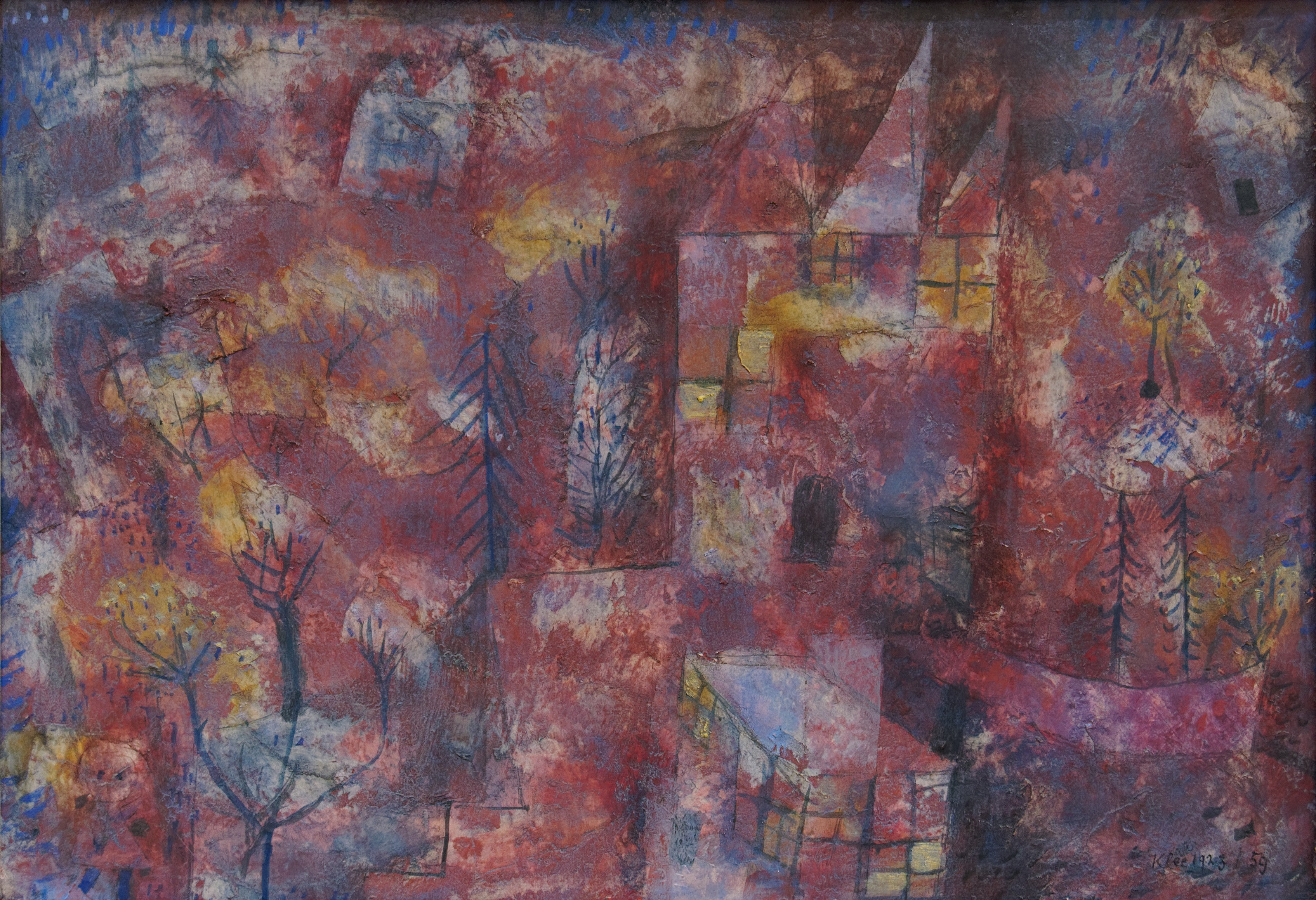 landscape with child - Paul Klee