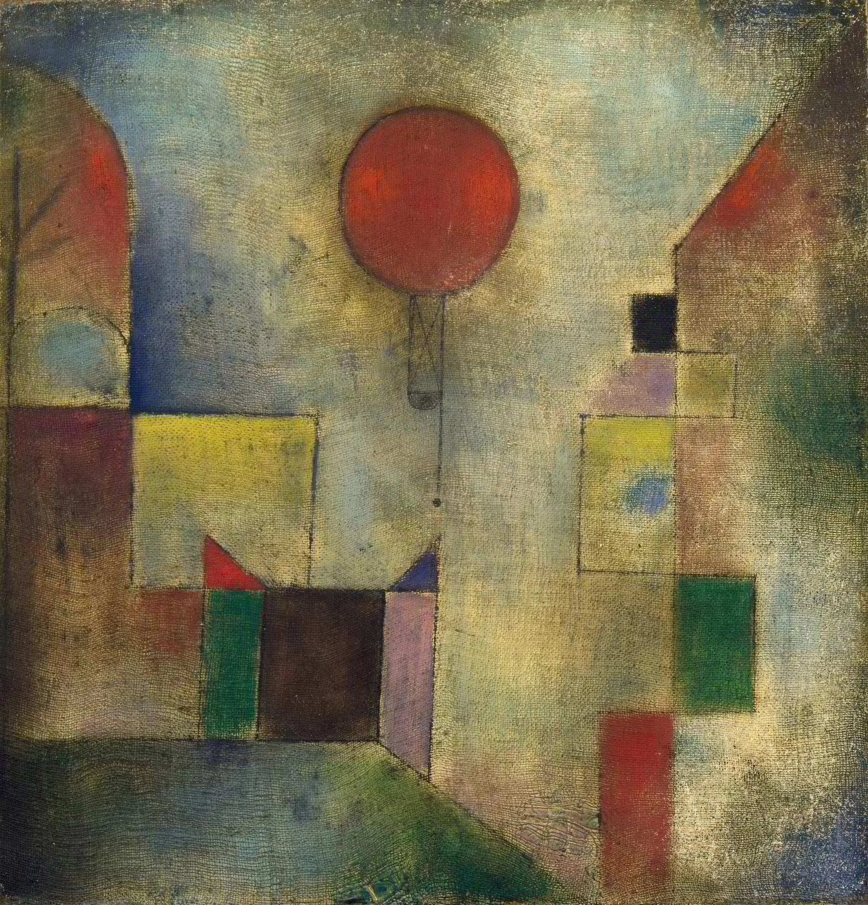 Ballon rouge - Paul Klee - Alpha Reproduction