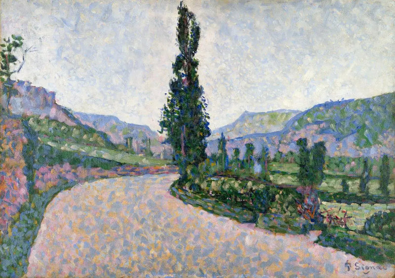 Comblat-le-Château. The Poplar - Paul Signac