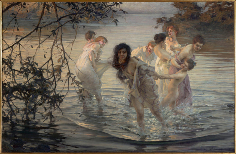 Les Nymphes de danse - Paul Chabas