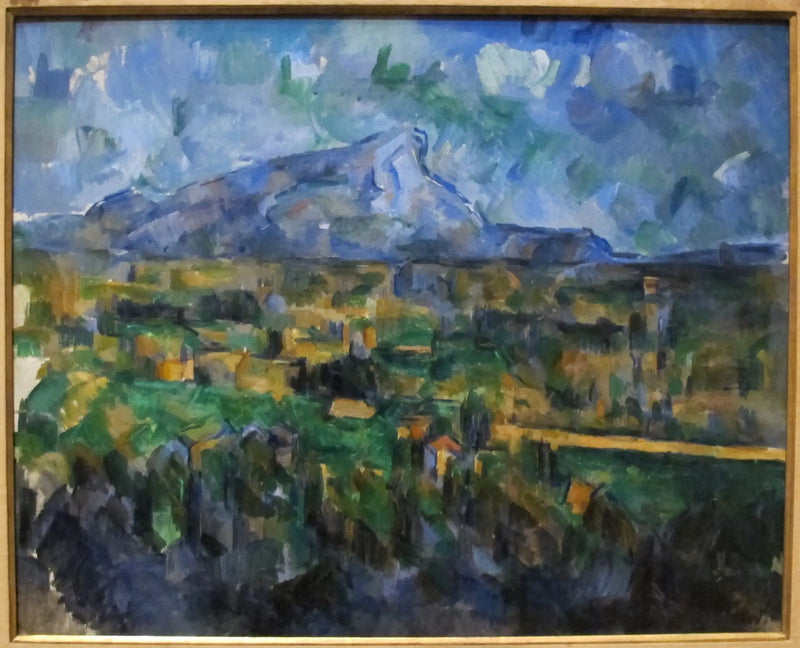 The Mont Sainte-Victoire seen from Les Lauves - Paul Cézanne