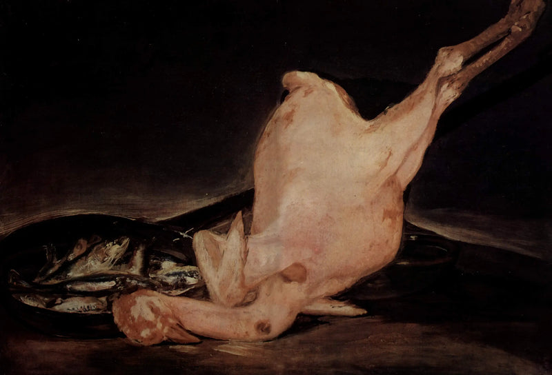 Plucked Turkey - Francisco de Goya