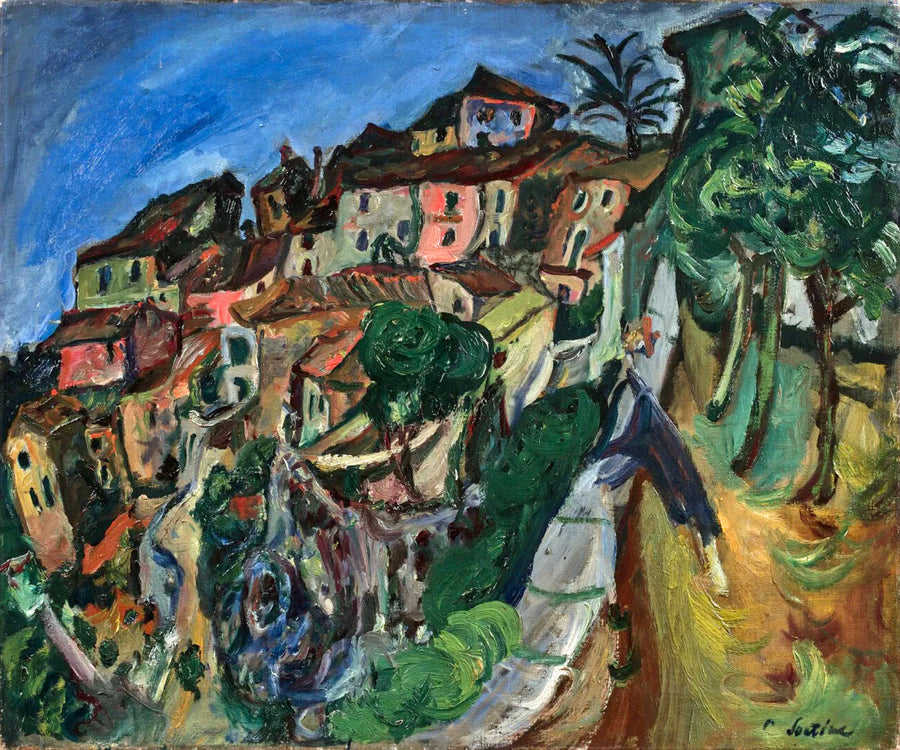 Paysage animé en Provence - Chaim Soutine