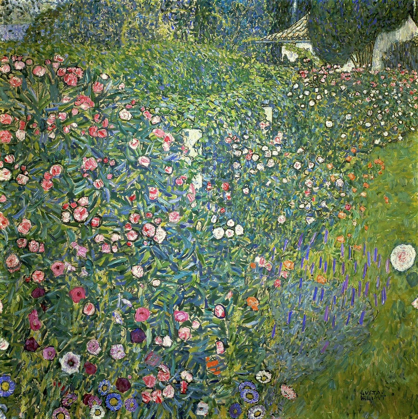 🌸🌿 Italian Garden Landscape – Gustav Klimt (circa 1913)