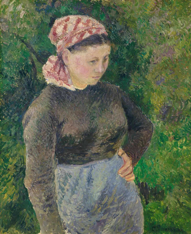Peasant Woman - Camille Pissarro