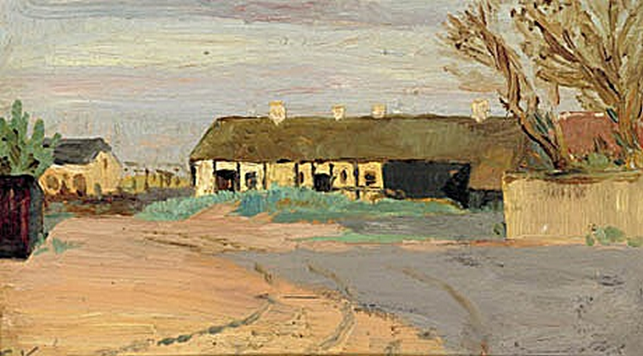 Christoffer's House at Dusk - Peder Severin Krøyer