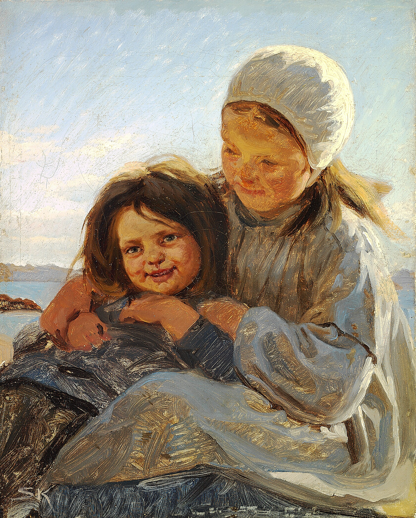 Brothers and Sisters. - Peder Severin Krøyer