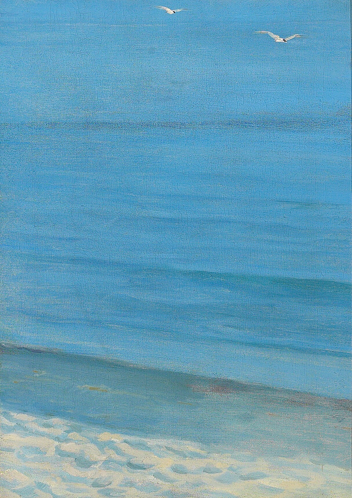 Study of a Beach - Peder Severin Krøyer