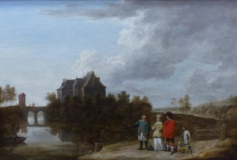Landscape with Castle - David Teniers the Younger