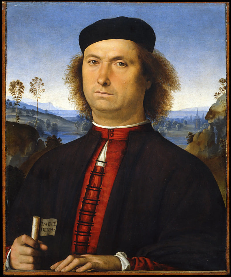 Portrait of Francesco delle Operare - Pietro Perugino