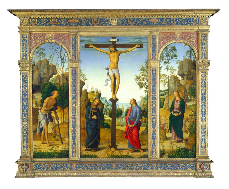 Galitzin Triptych - Pietro Perugino