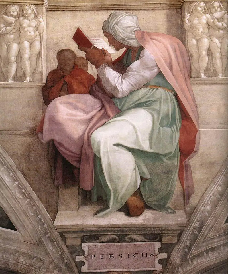 The Persian Sibyl - Michelangelo