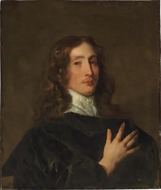 Portrait of a man (formerly called John Milton) - Antoine van Dyck