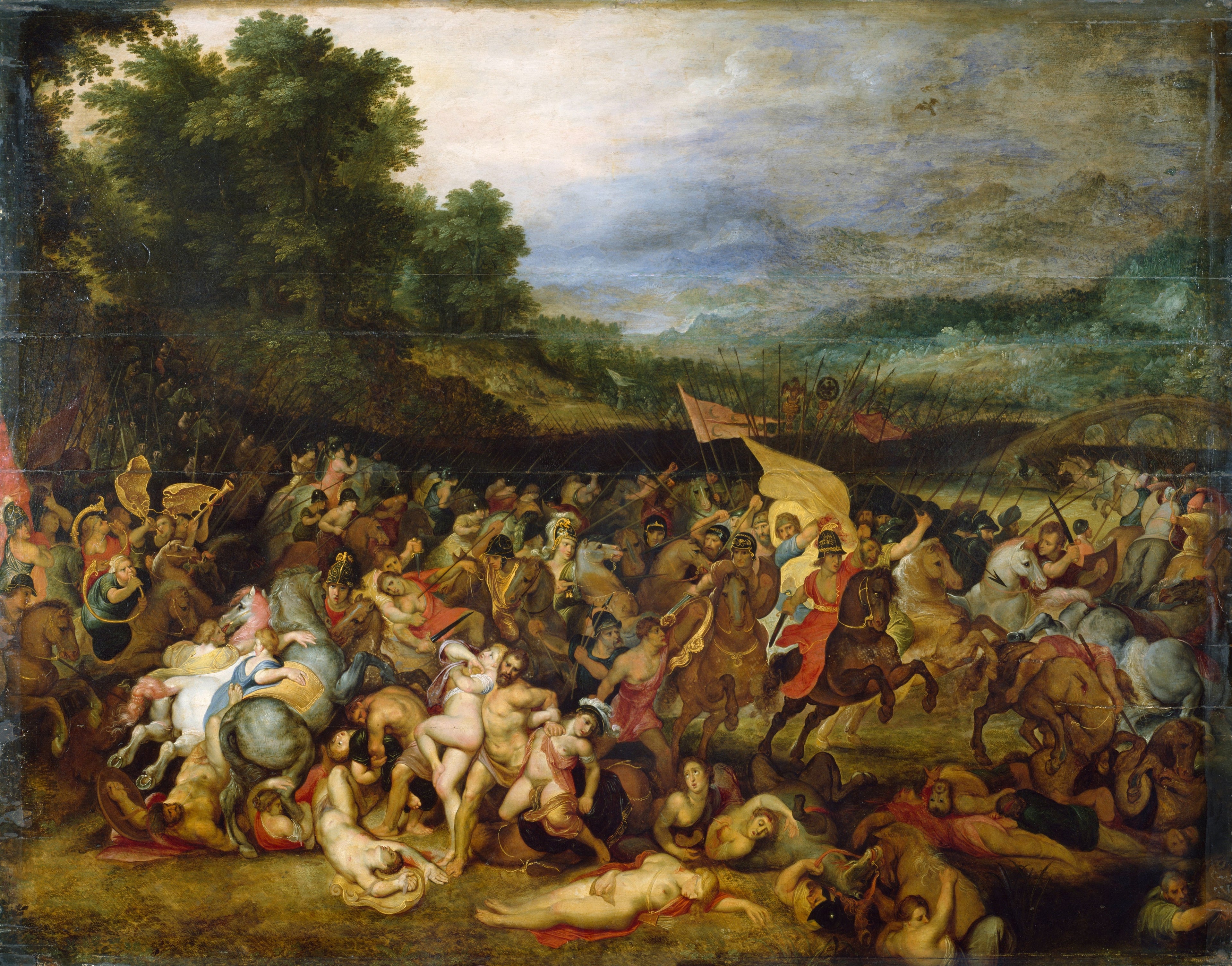 The Battle of the Amazons - Peter Paul Rubens