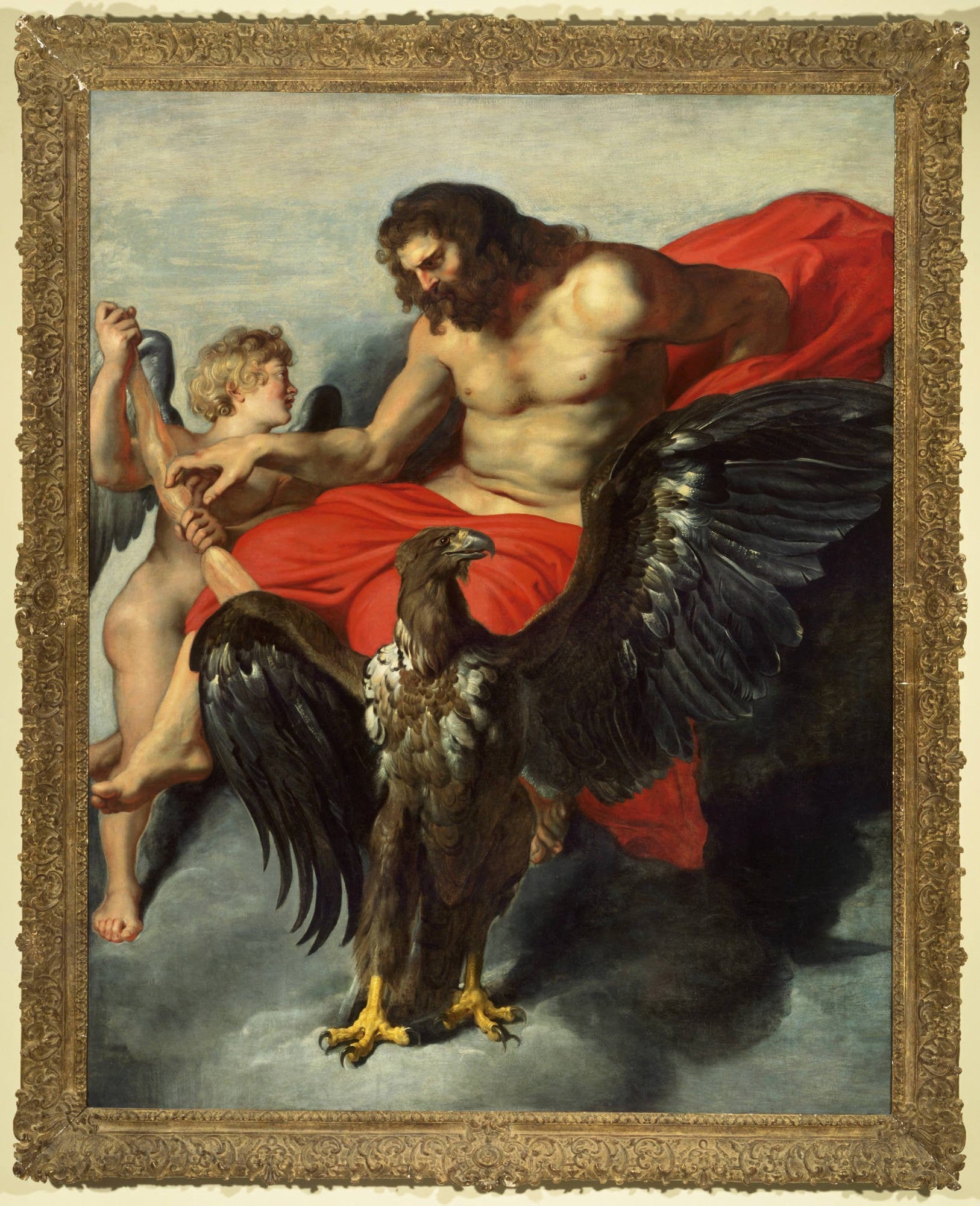 Cupid Pleading with Jupiter - Peter Paul Rubens